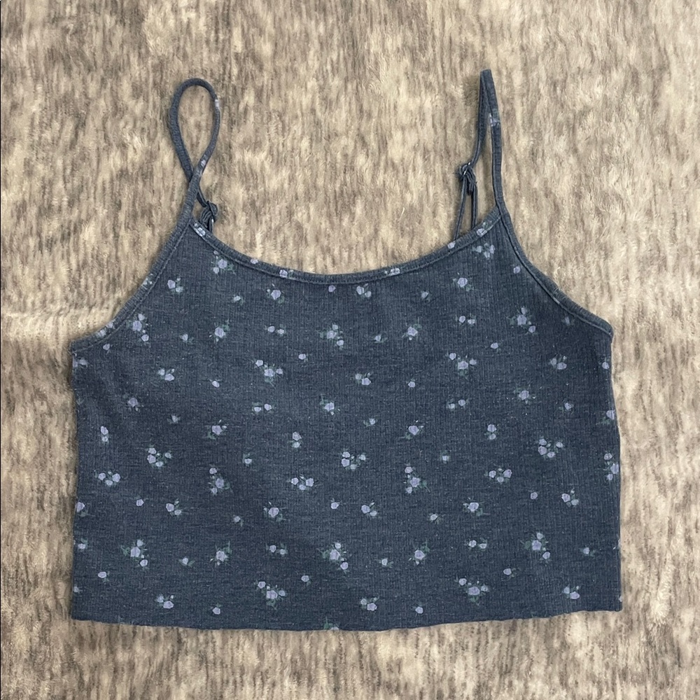 American Eagle Outfitters Navy Floral Camisole
